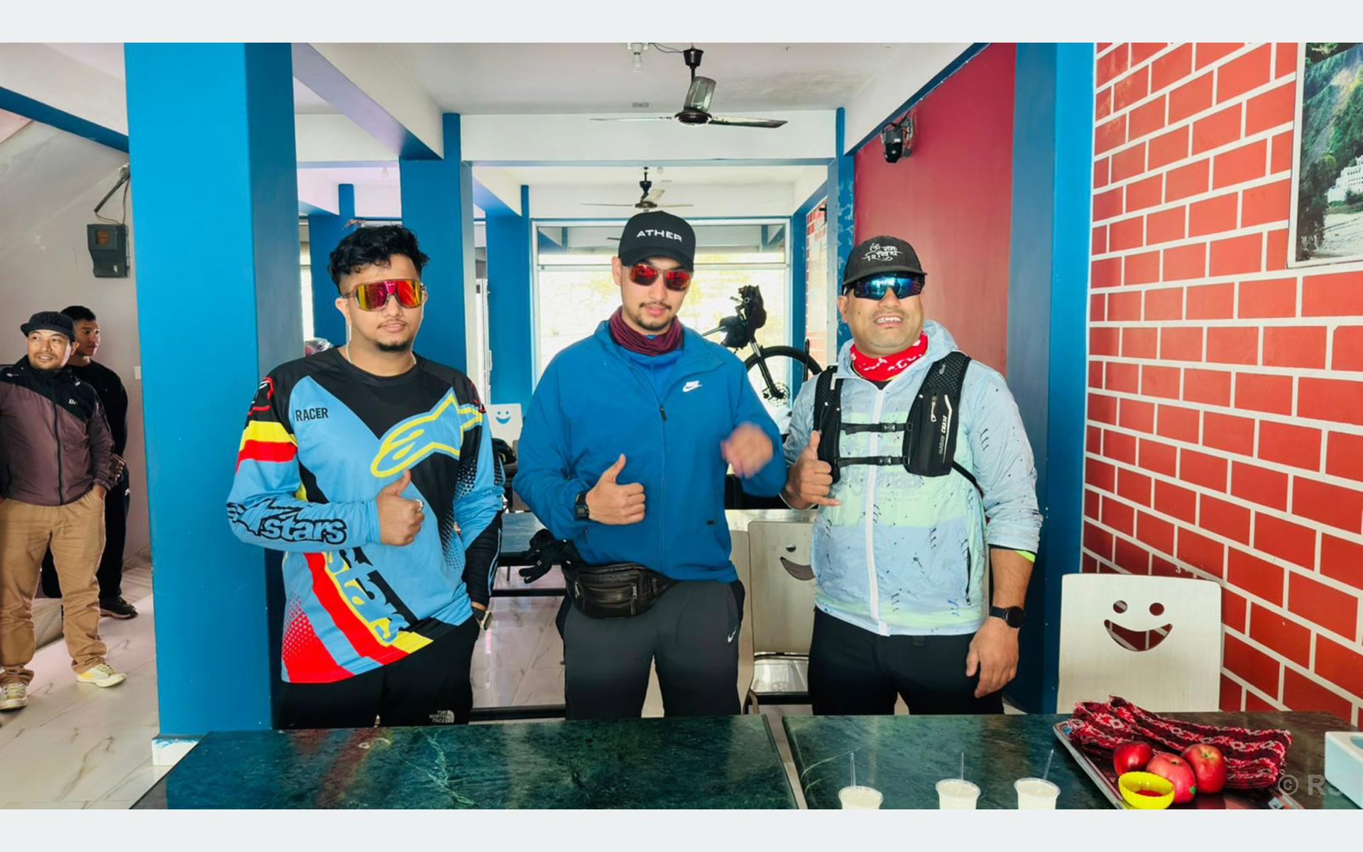 पाल्पाका युवाद्वारा सोमबारदेखि महाकाली-मेची साइकल यात्रा