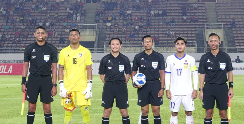 लाओससँगको पहिलो हाफ गोलरहित बराबरीमा रोकियो नेपाल