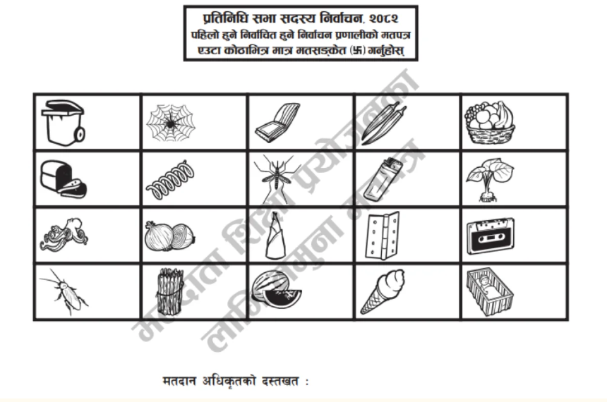निर्वाचनमा प्रयोग नभएका चालीस प्रतिशत मतपत्र धुल्याइने