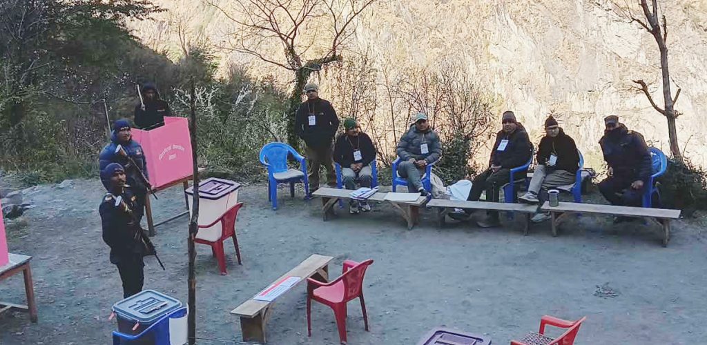 ओखलढुंगाको मानेभञ्ज्याङ-७ मा भयो निर्वाचन बहिष्कार