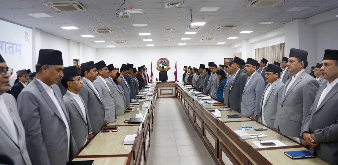 बालेनको अध्यक्षतामा मन्त्रिपरिषद बैठक सुरु