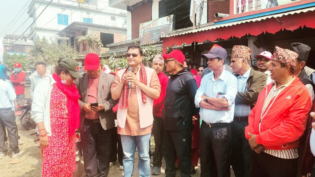 ओली जिताउन याेगेश भट्टराई झापा–५ मा, भने- ओली हार्दा देशले हार्छ (भिडियो)