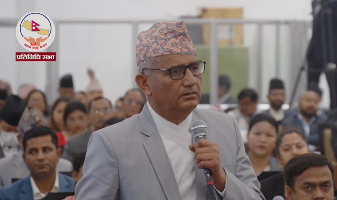 प्रतिनिधिसभा बैठक : ओली र लेखकको रिहा गर्न एमालेको माग