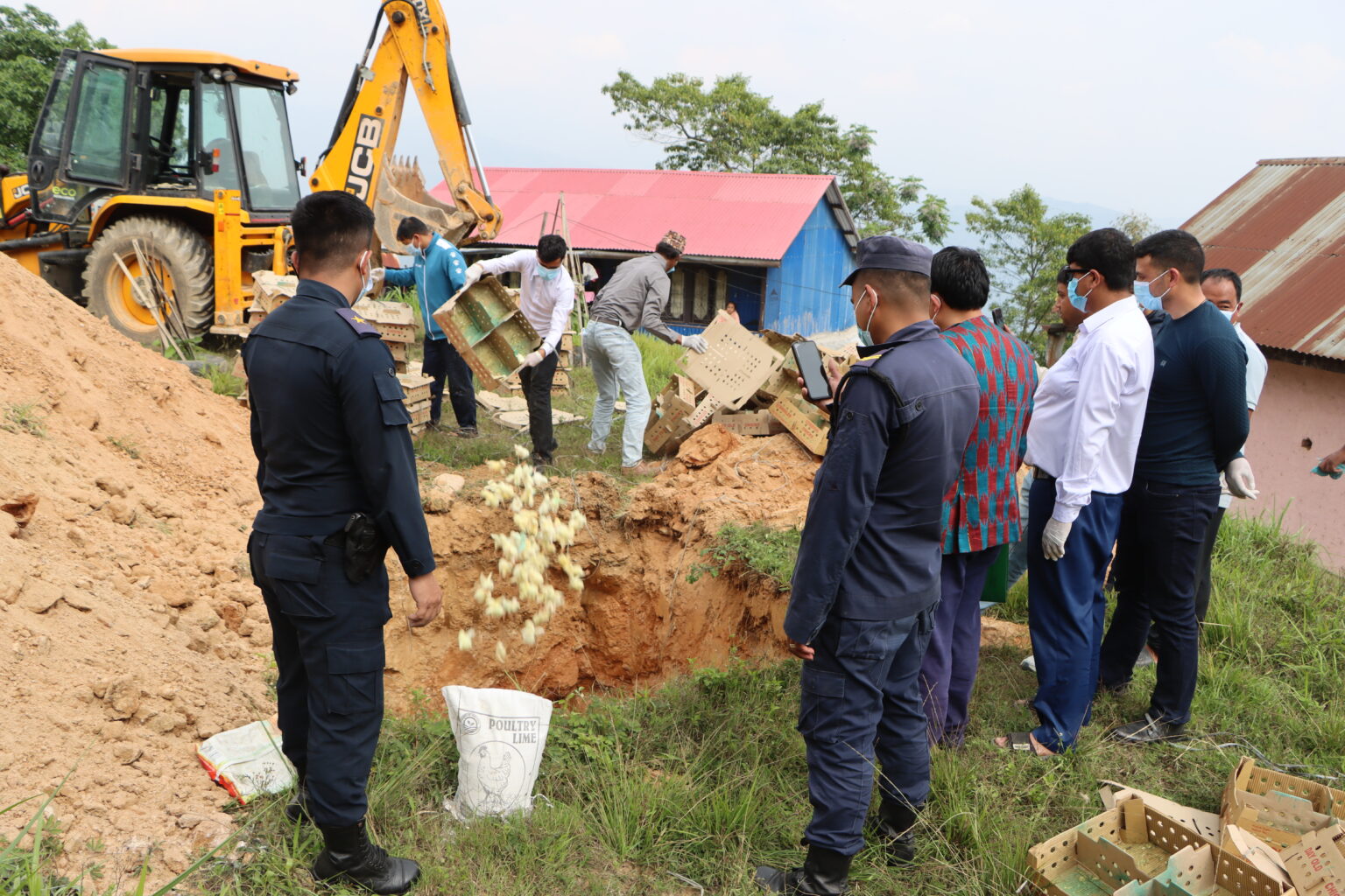 प्रतिबन्धित क्षेत्रबाट ल्याइएका चार हजार बढी चल्ला नष्ट