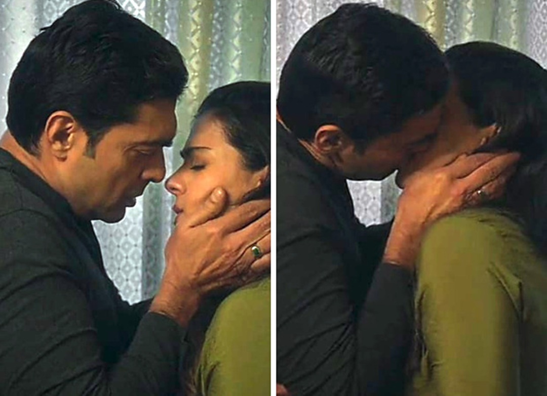 काजोलले तोडिन् ३० वर्षपछि ‘नो किसिङ पोलिसी’