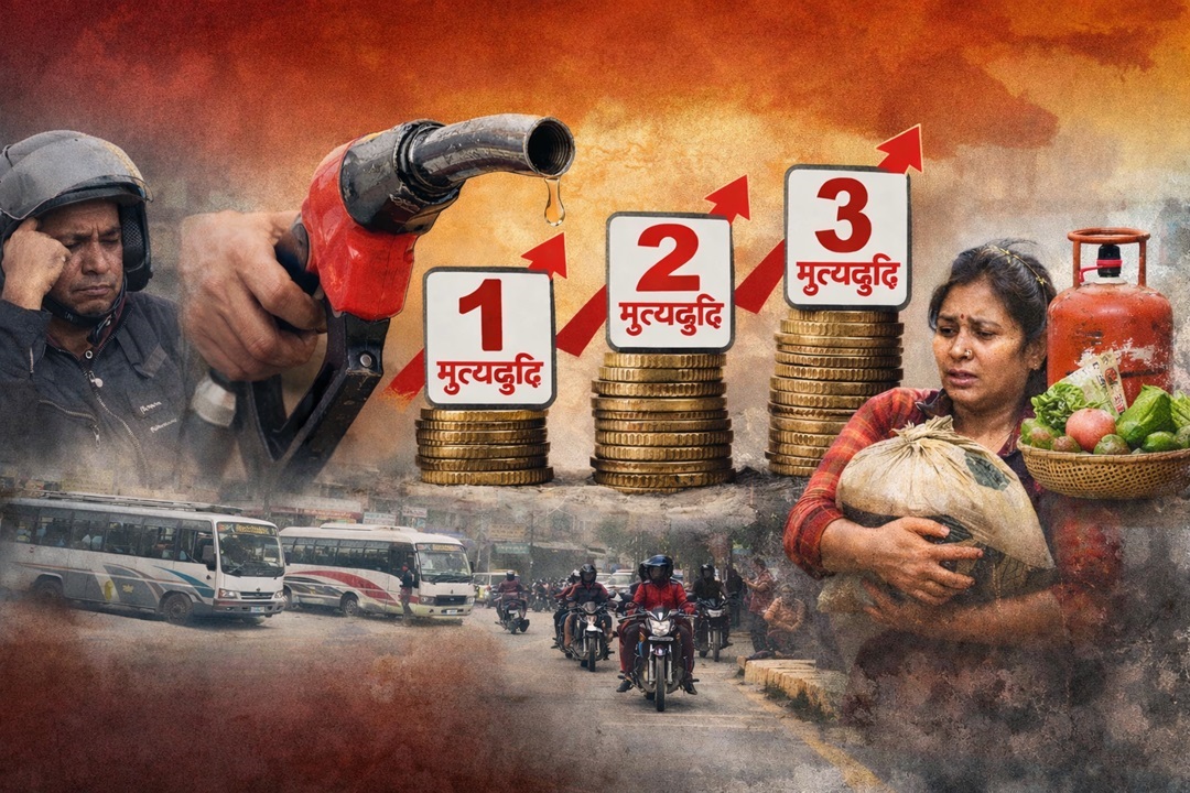 बालेन प्रधानमन्त्री भएपछि पेट्रोलियम पदार्थमा तीनपटक मूल्यवृद्धि