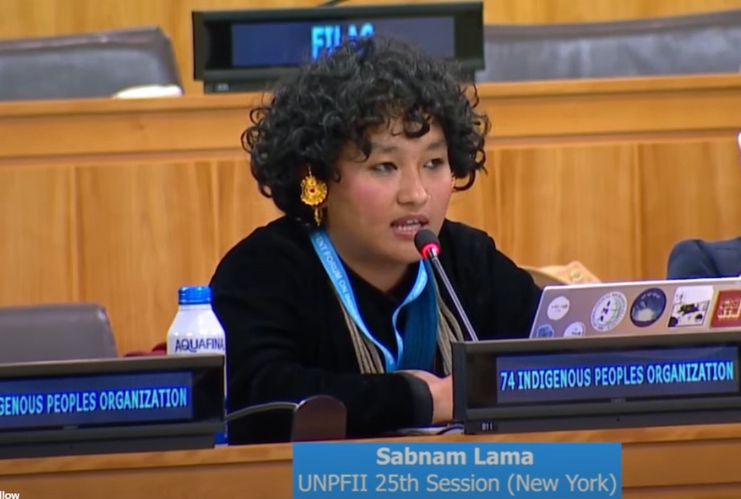 अन्तर्राष्ट्रिय मञ्चमा सवनम लामाको दर्ज गरिन्– राज्यबाट दबाइएका बोझेनीका तामाङहरूको पीडा