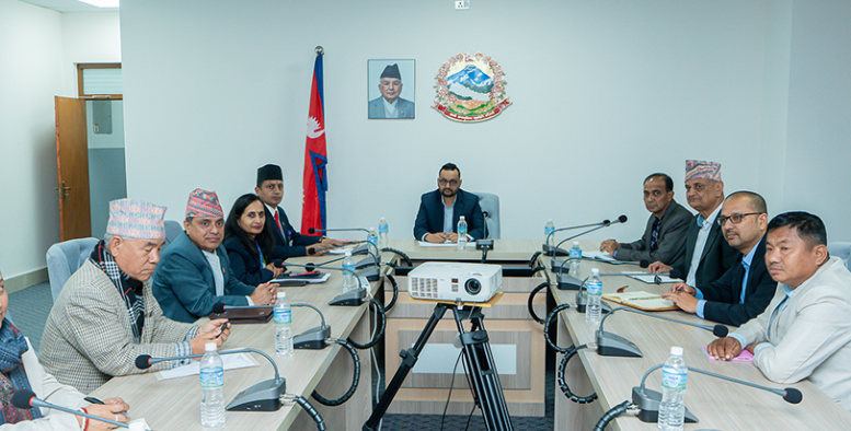 ‘संविधान संशोधन बहसपत्र तयार गर्ने कार्यदल’को दोस्रो बैठक सम्पन्न