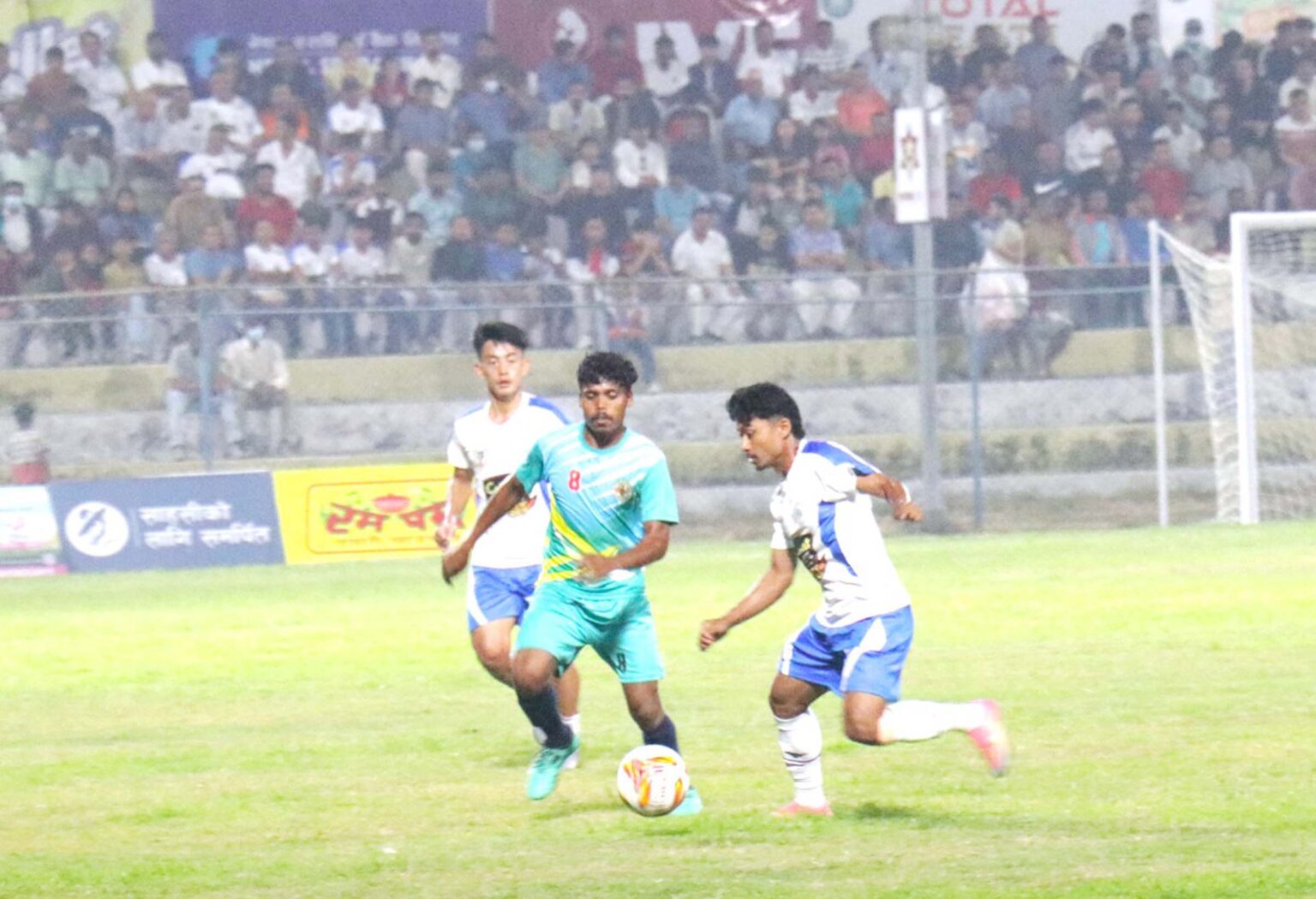 विराट गोल्ड कप फुटबल प्रतियोगिताः सम्राट स्पोर्टिङ विजयी