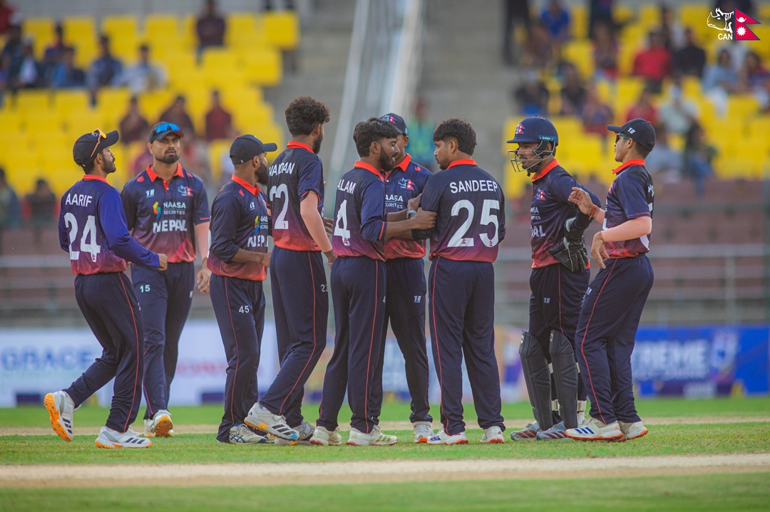 दोस्रो टि-२० मा नेपाल ८ विकेटले विजयी 