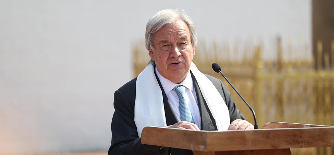 अन्तर्राष्ट्रिय कानूनको सम्मान गर्न गुटेरेसको आग्रह