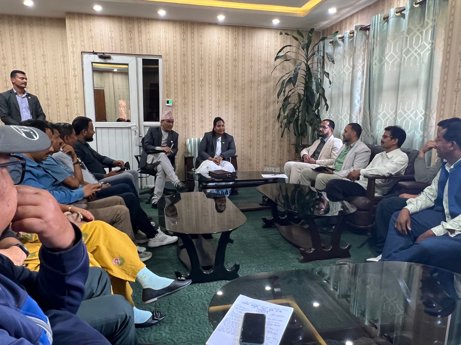 मन्त्री चौधरीद्वारा कृषि बिमा, मल र बजारीकरण सुधारमा जोड