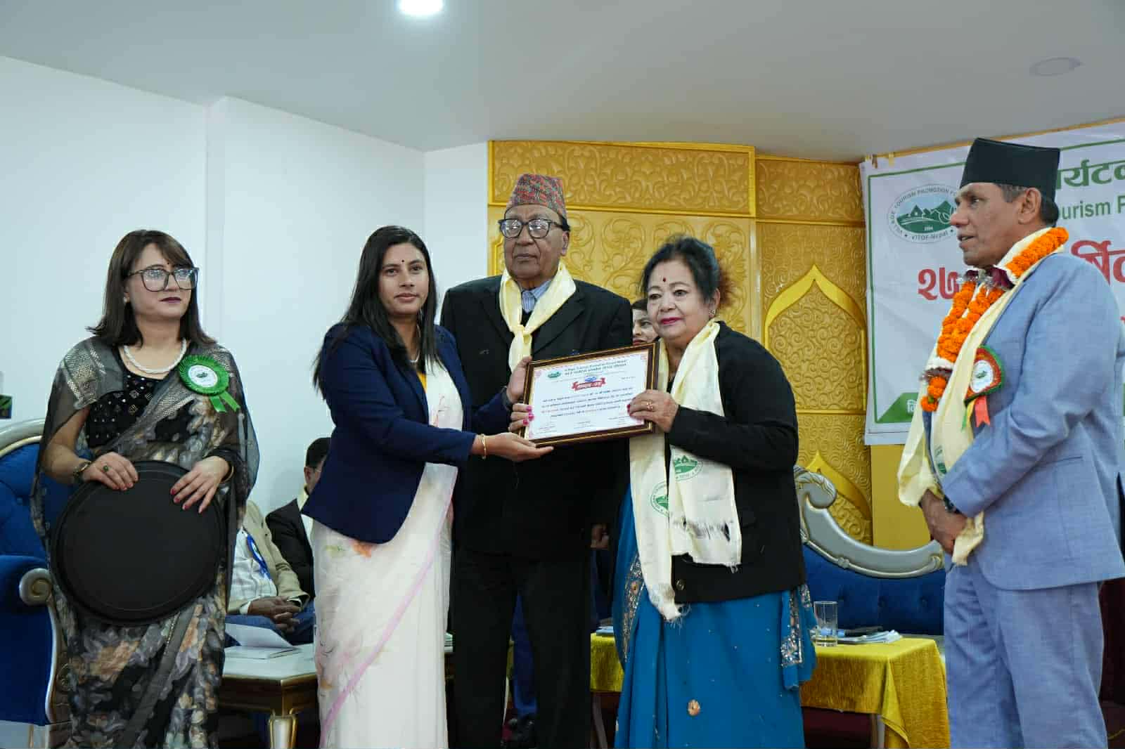 रेडियो नेपालकर्मी राधा ढुंगाना डा. सुरेन्द्रभक्त प्रधानाङ्ग पर्यटन पुरस्कार–२०८२ बाट सम्मानित