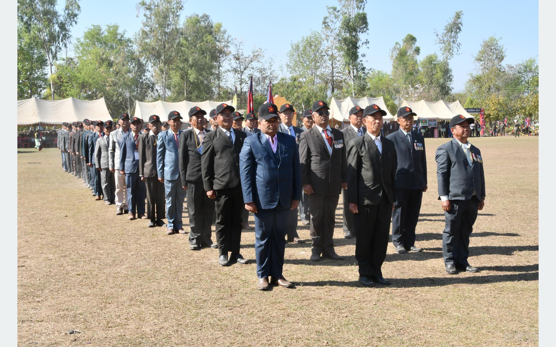 भूतपूर्व सैनिक सम्मेलन आइतबारदेखि