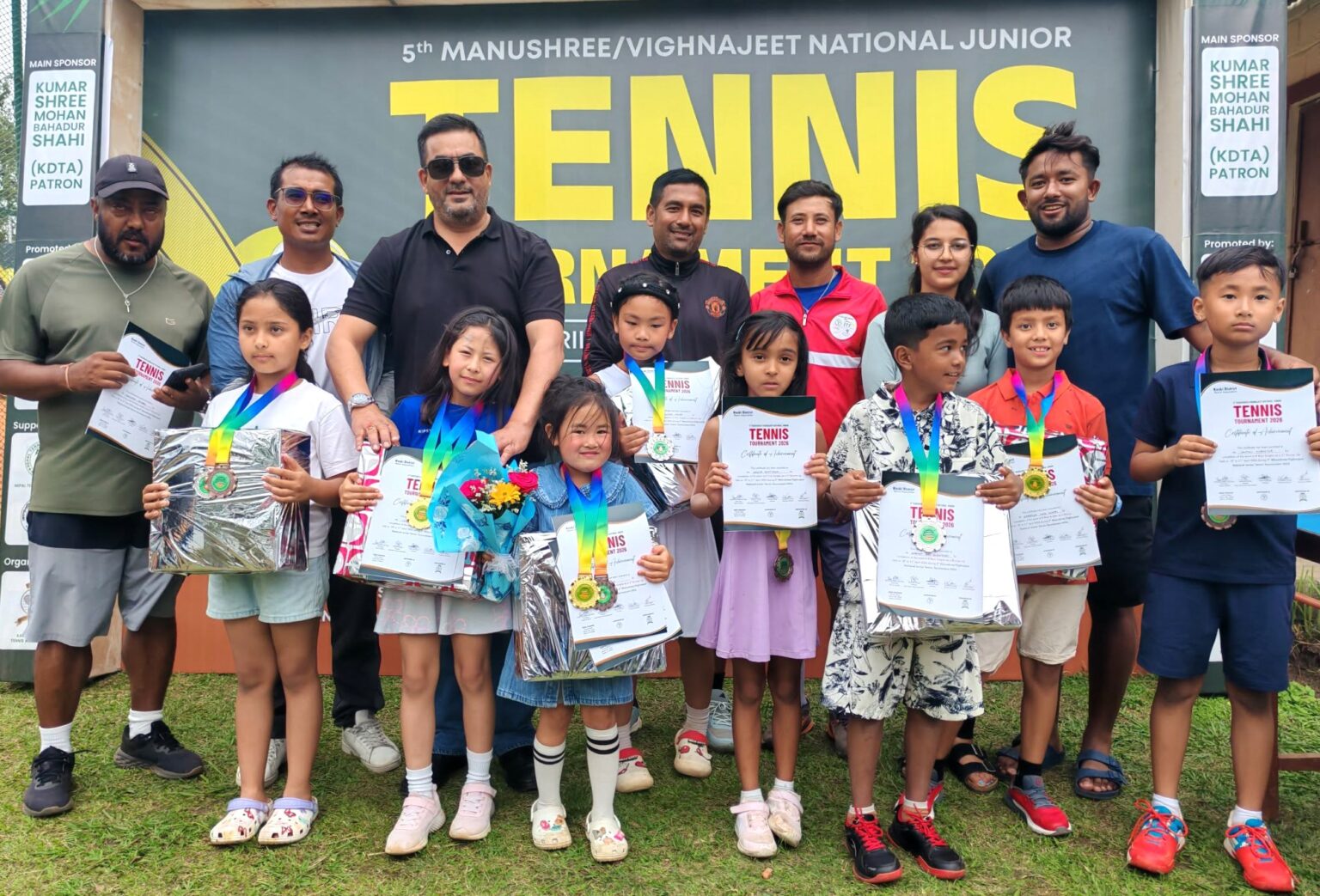 राष्ट्रिय जुनियर टेनिसमा भान्सीलाई दोहोरो स्वर्ण