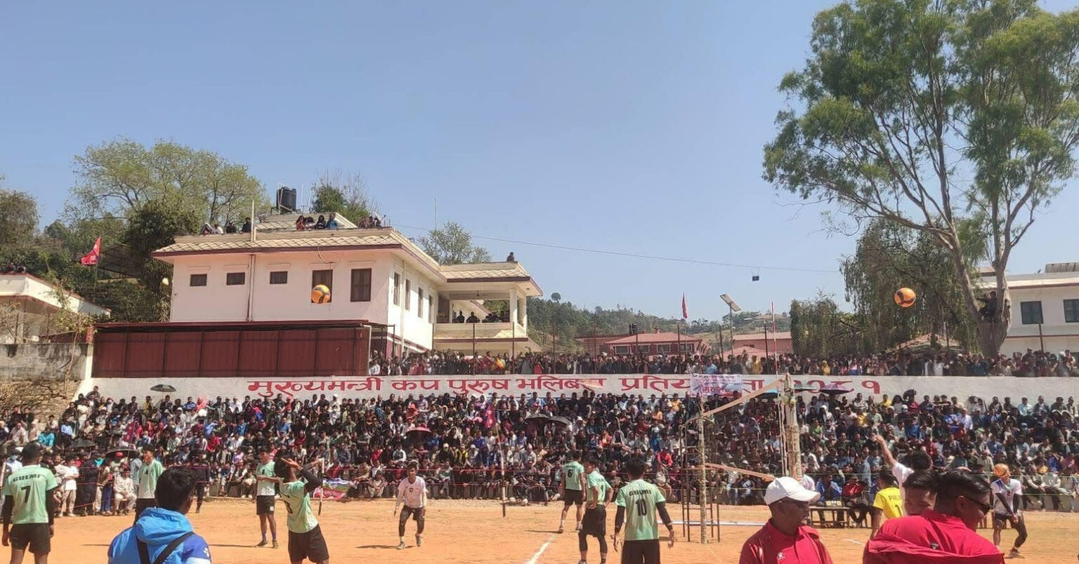 मुख्यमन्त्री कप लुम्बिनी प्रदेशस्तरीय भलिबल सुरु