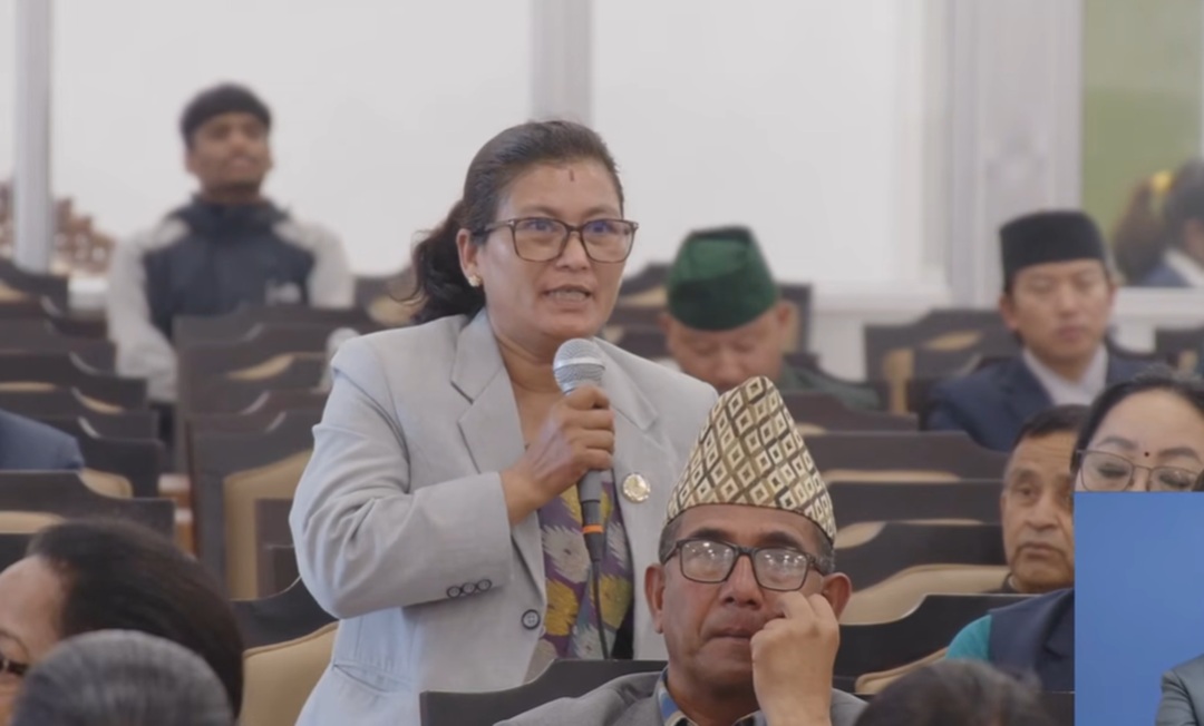 प्रधानमन्त्री बालेनलाई एमाले सांसद श्रेष्ठको प्रश्न – चुच्चे नक्सा खोई ?