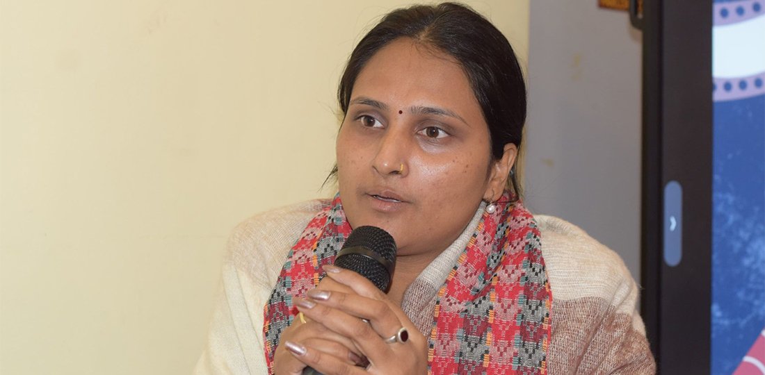 राष्ट्रिय स्वतन्त्र पार्टी परित्याग गरी कांग्रेसमा प्रवेश गरेकी शर्मा कांग्रेस केन्द्रीय सदस्यमा  मनोनयन