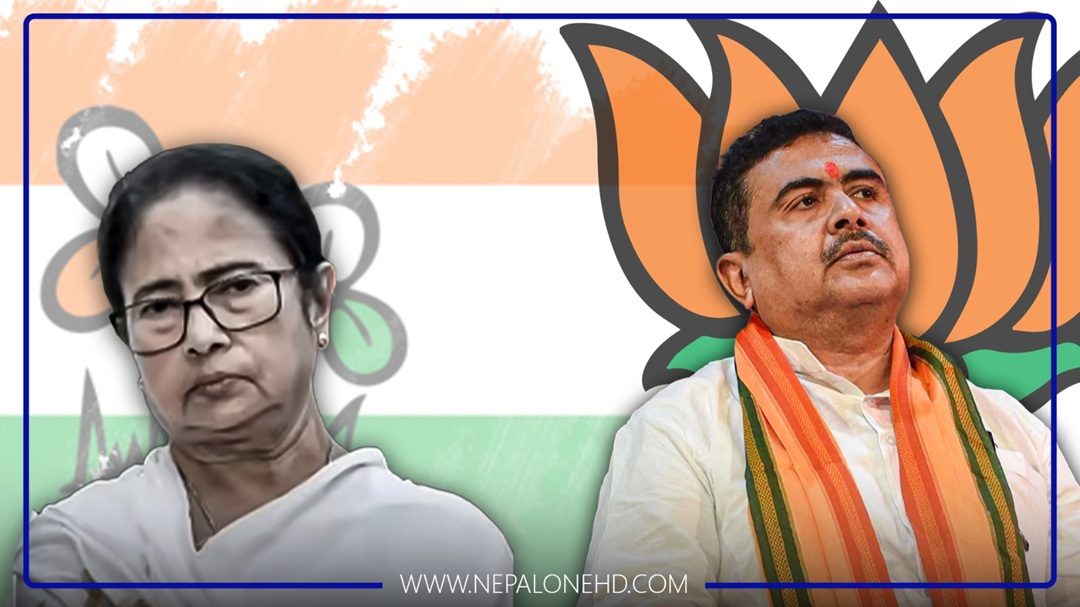 १५ वर्षे टीएमसीको सत्तालाई पराजित गर्दै पश्चिम बंगालमा बीजेपी दुईतिहाइ नजिक