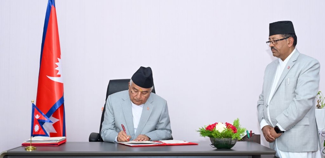 राष्ट्रपतिद्वारा थप तीन अध्यादेश जारी