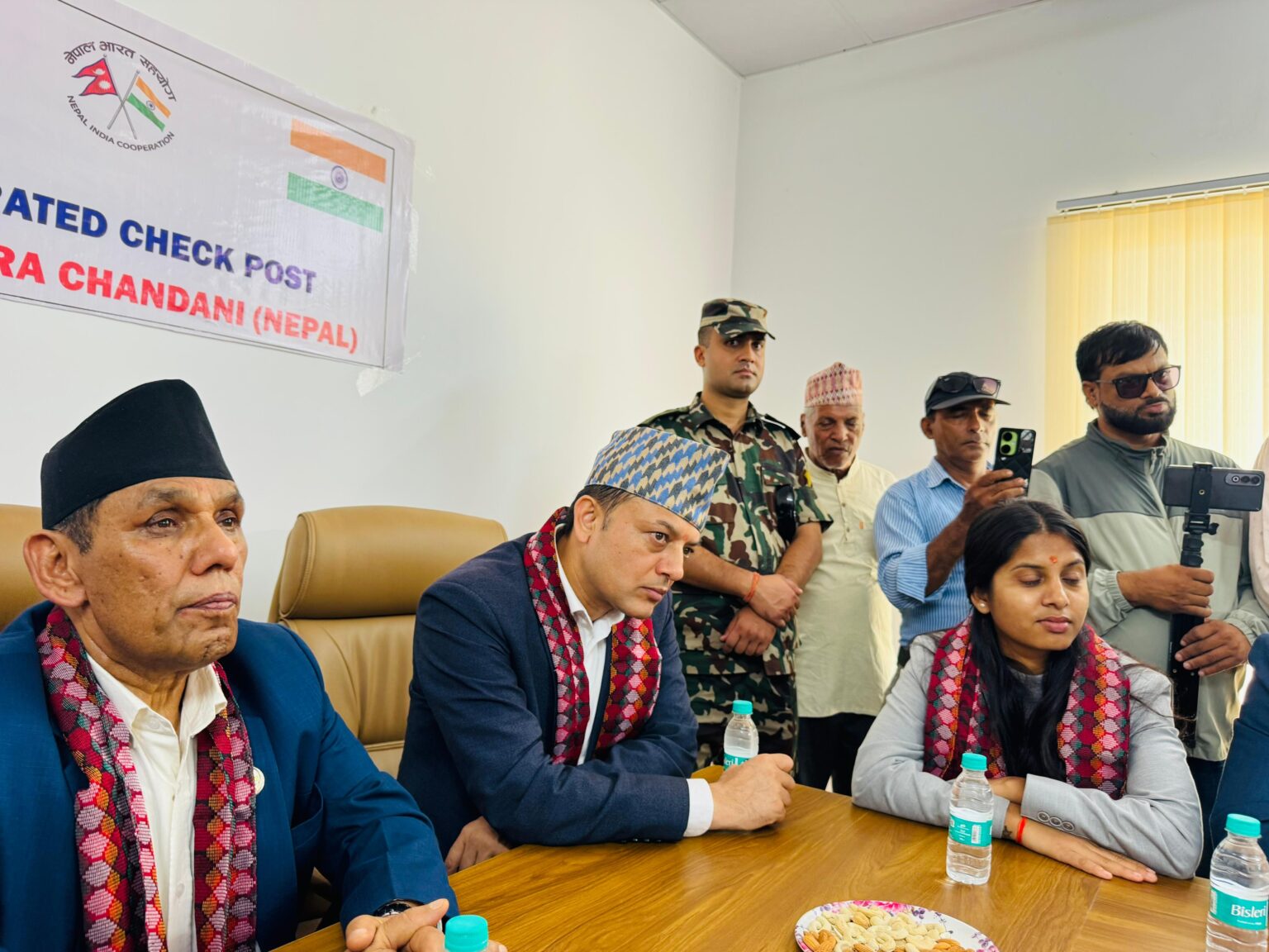 सभामुख र अध्यक्षद्वारा निर्माणाधीन दोधारा चादँनी सुक्खा बन्दरगाह अवलोकन
