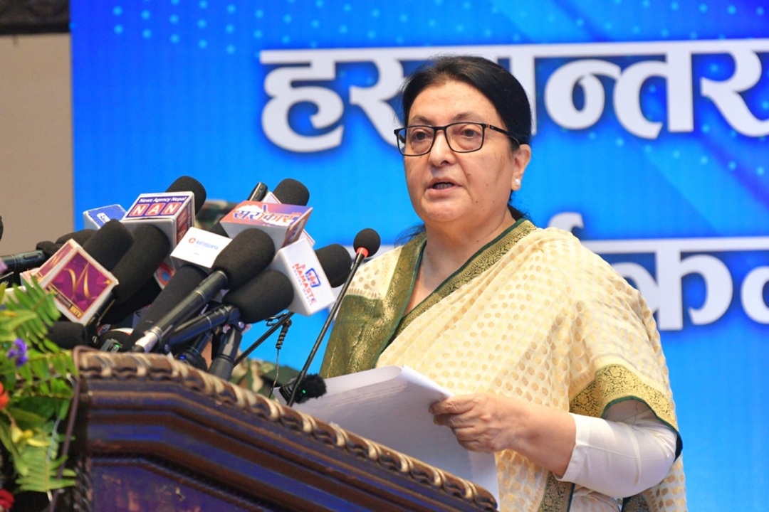कम्युनिस्ट आन्दोलनलाई समयअनुकूल रूपान्तरण गर्न पूर्वराष्ट्रपति भण्डारीको आग्रह