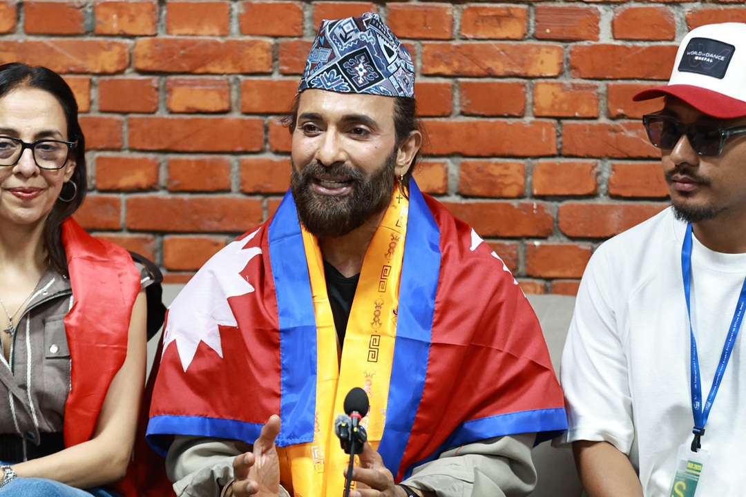 भारतका प्रसिद्ध कोरियोग्राफर टेरेन्स लुइस काठमाडौँ आइपुगे [तस्वीरहरू]