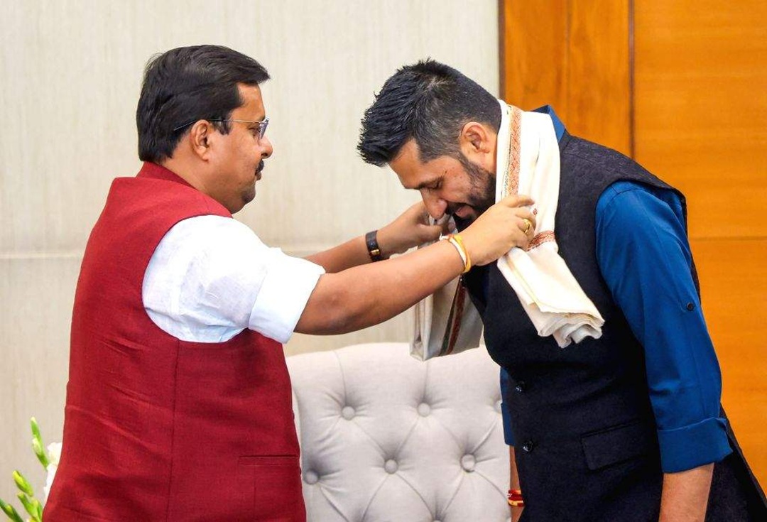 भाजपा अध्यक्ष नवीनसँग रविको भेटवार्ता, के भयो कुरा ?