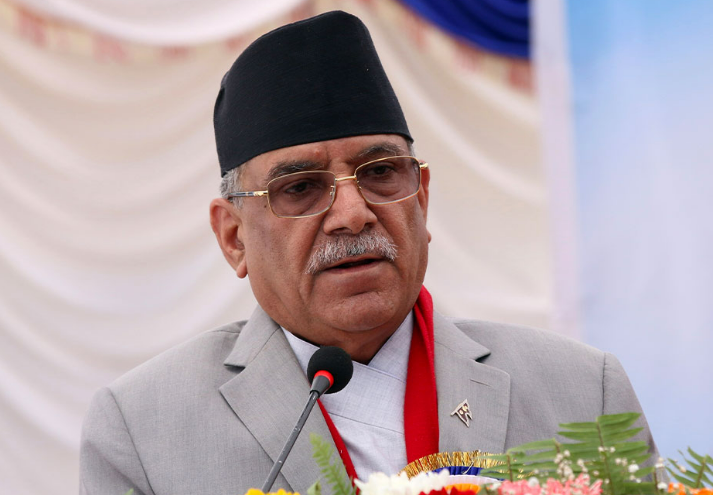 कृषि क्षेत्रको विकास र किसानमैत्री नीतिमा सरकारको विशेष ध्यान जानुपर्छ : प्रचण्ड