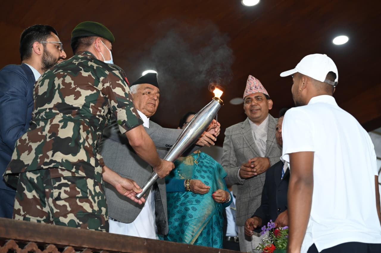 खेलकुदका माध्यमबाट अन्तर्राष्ट्रिय सम्बन्ध विस्तारमा महत्त्वपूर्ण योगदान पुग्छ : राष्ट्रपति