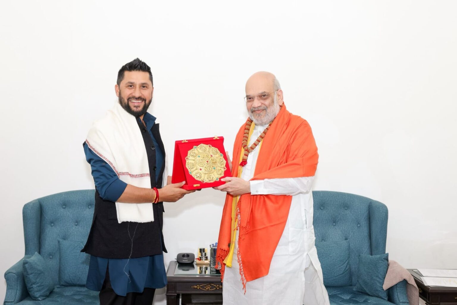 रवि लामिछाने र भारतीय गृहमन्त्री शाहबीच भेटवार्ता
