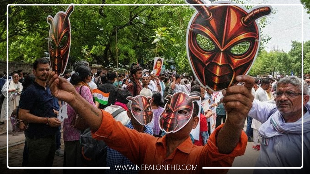 प्रश्नपत्र चुहावटविरुद्ध ‘कक्रोच’ आन्दोलन चर्कियो