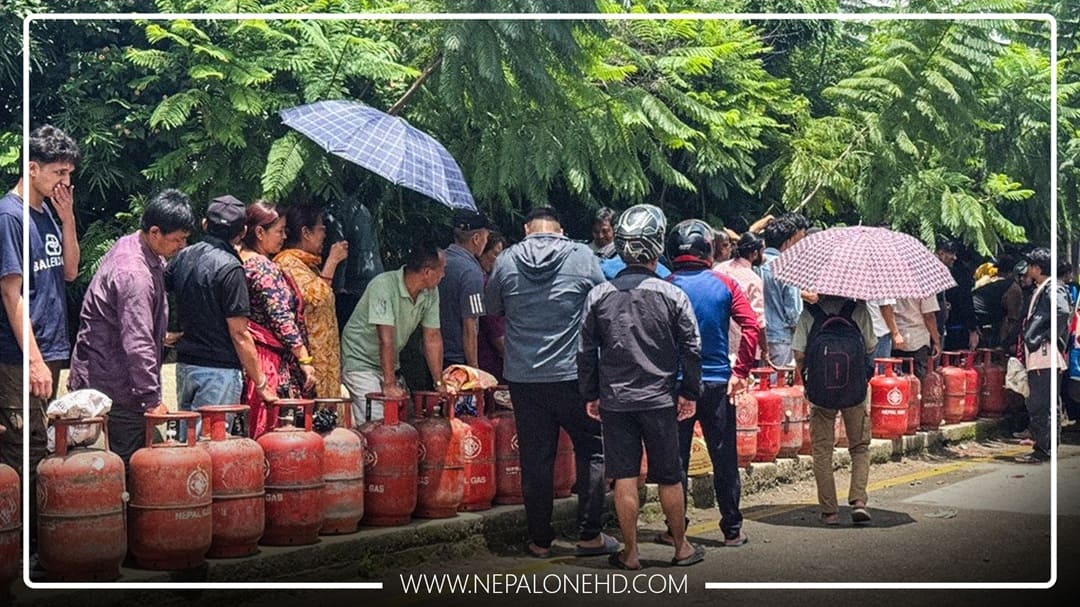 बजारमा ग्यास छैन, निगम भन्छ -‘अभाव छैन’