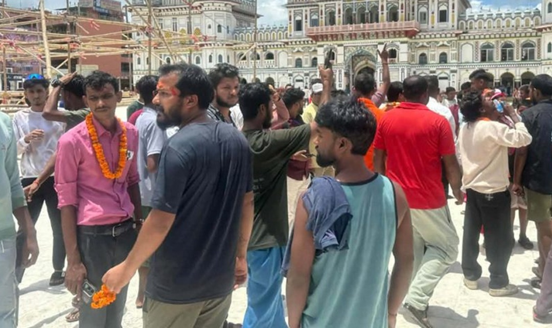 जानकी मन्दिरबाट हर्क समर्थक लखेटिएपछि…