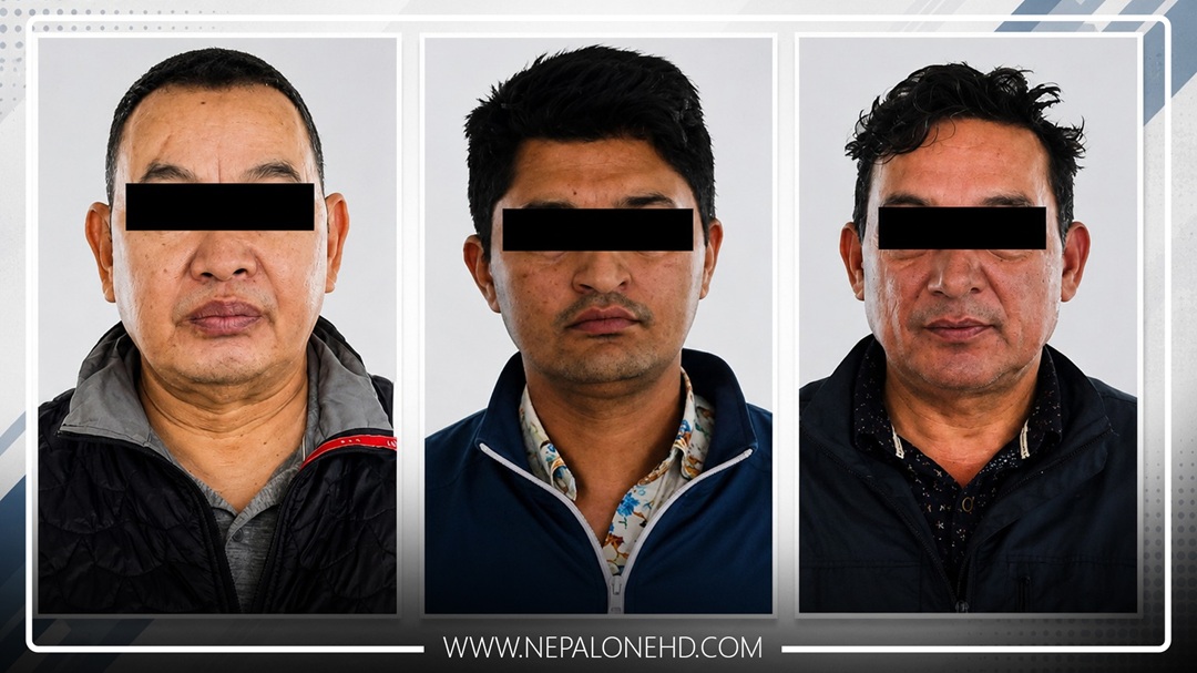 हिरासतबाट चिनियाँ नागरिक छुटाइदिने भन्दै ठगी, हास्य कलाकार नारद खतिवडासहित तीन पक्राउ