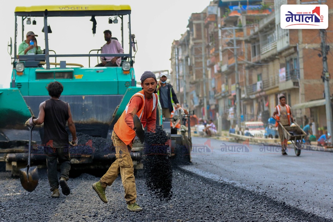 साँगा अन्डरपास अन्तिम चरणमा [फोटो-फिचर]