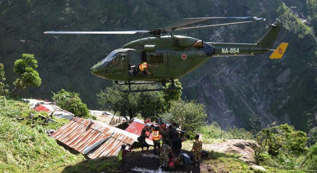 मनसुनजन्य विपद्कालागि ‘हाई अलर्ट’मा सेना,२४ घण्टा उद्धार तयारीमा युनिटहरू