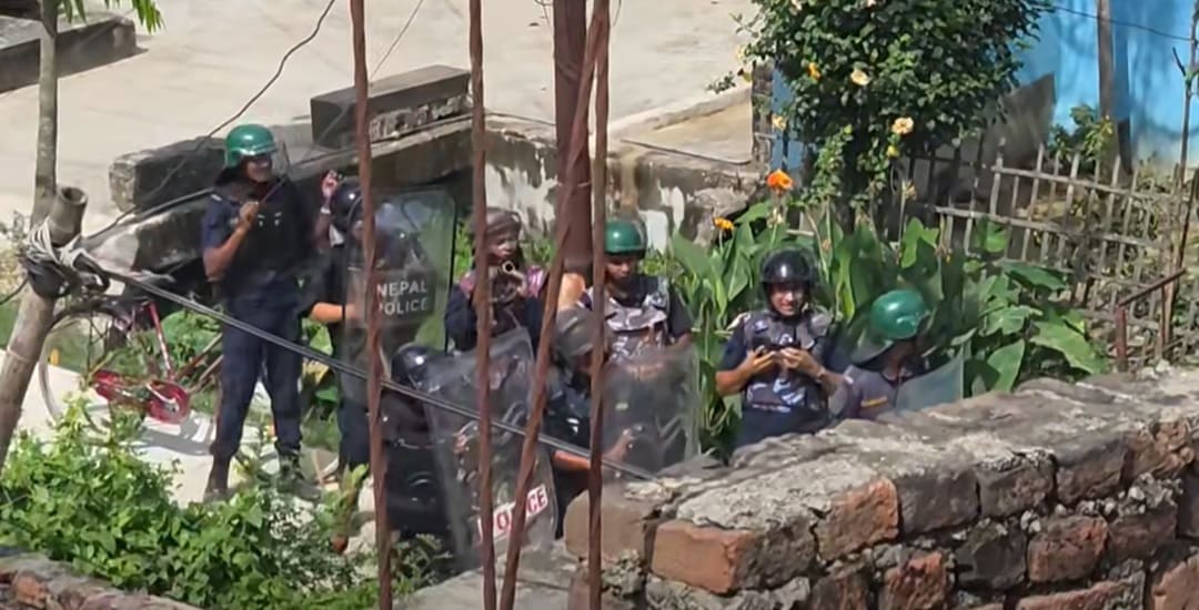 कप्तानगञ्ज घटनापछि लहानमा अनिश्चितकालीन कर्फ्यु