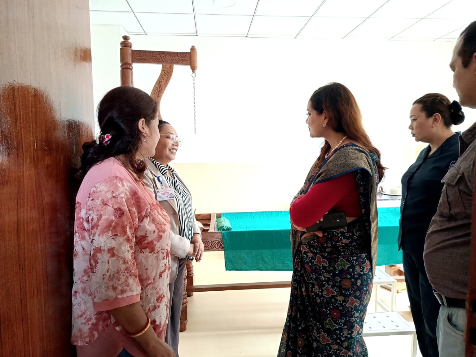 बूढानीलकण्ठस्थित राष्ट्रिय आयुर्वेद केन्द्रको मन्त्री मेहताद्वारा अनुगमन
