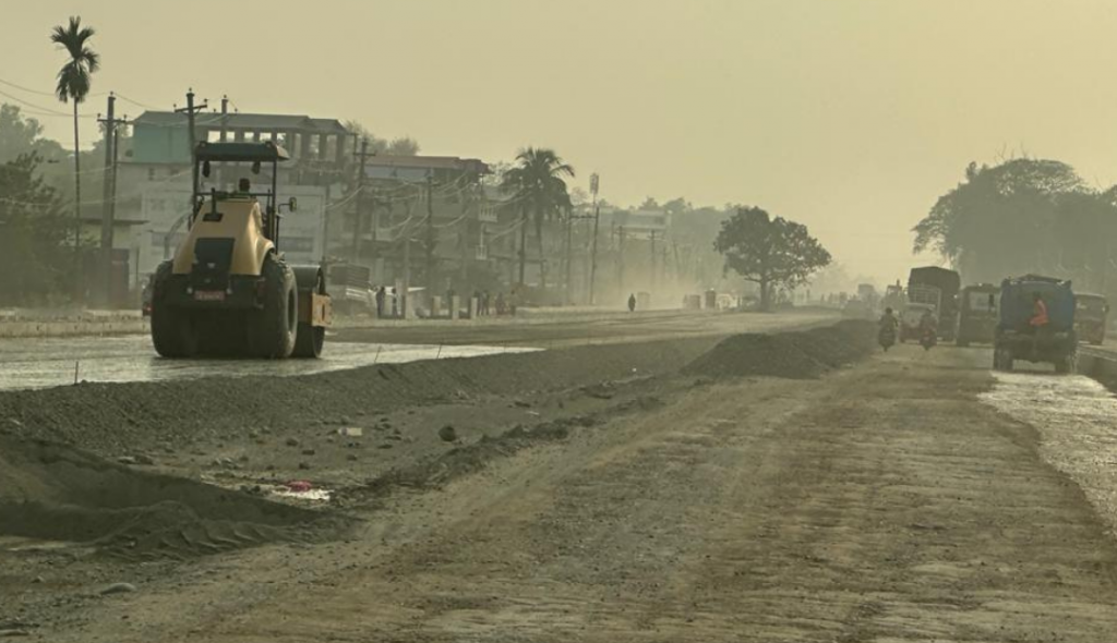 काँकडभिट्टा–लौकही सडक विस्तारले गति लियो