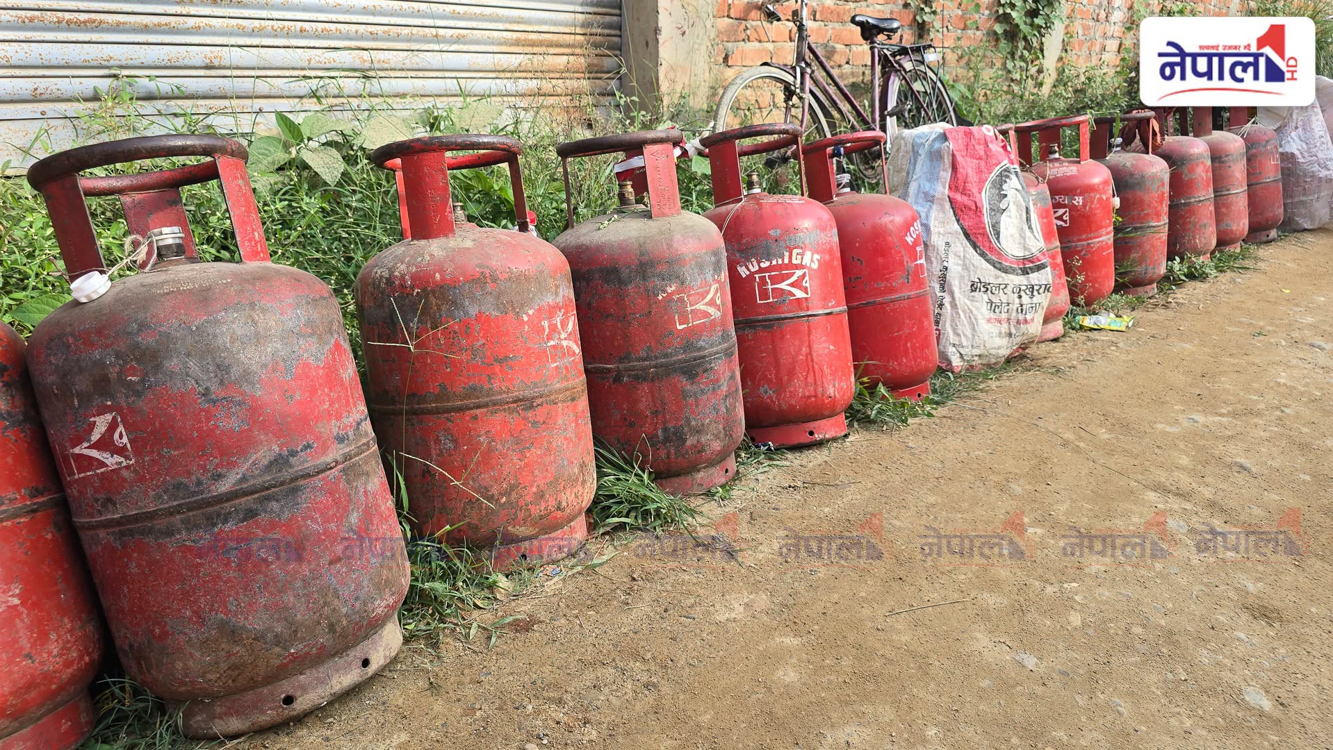 सिरहामा पनि ग्यास अभाव, खाली सिलिन्डर बोकेर घण्टौँ लाइनमा उपभोक्ता