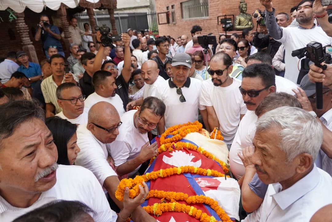 जनकवि दुर्गालाल श्रेष्ठको अन्तिम बिदाइ [तस्वीरहरू]