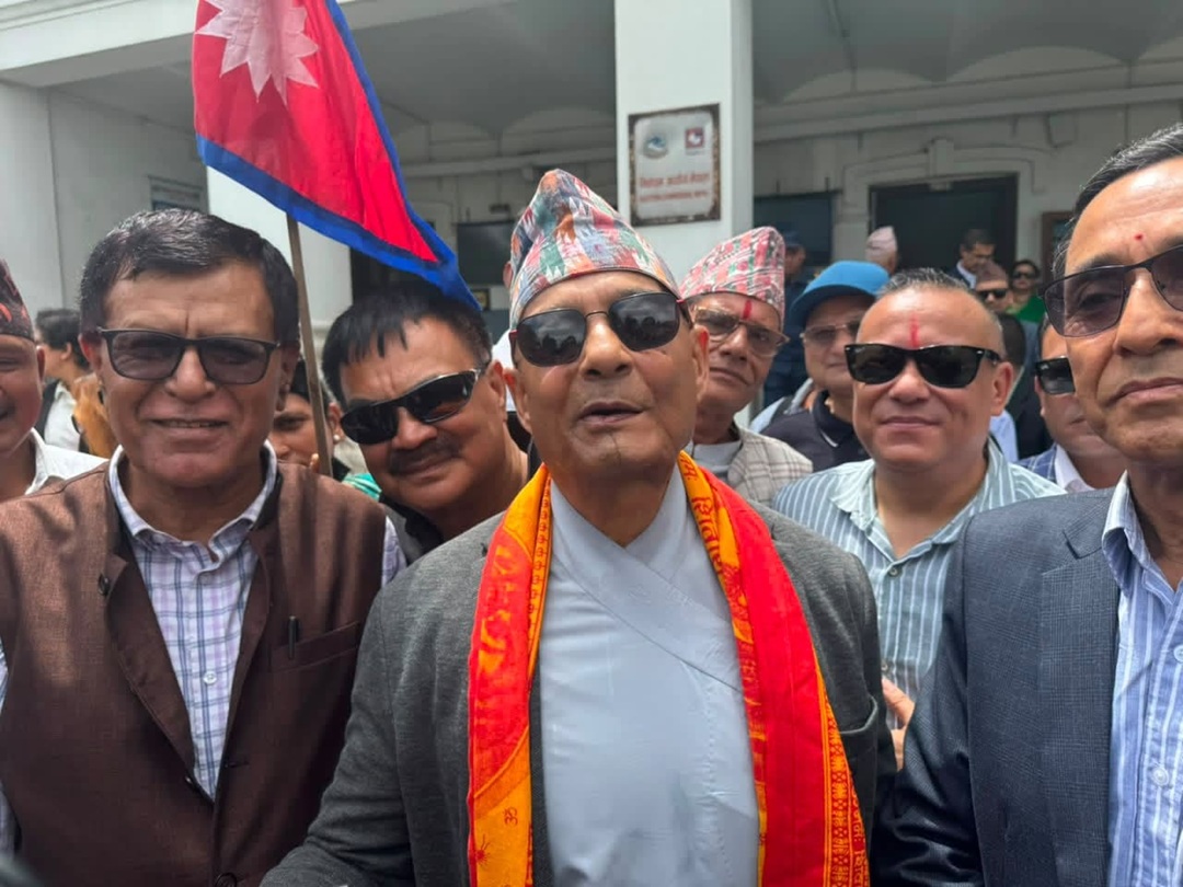 दुर्गा प्रसाईंबिनै धवलले दर्ता गरे ‘जय नेपाल पार्टी’, चुनाव चिन्ह त्रिभुज