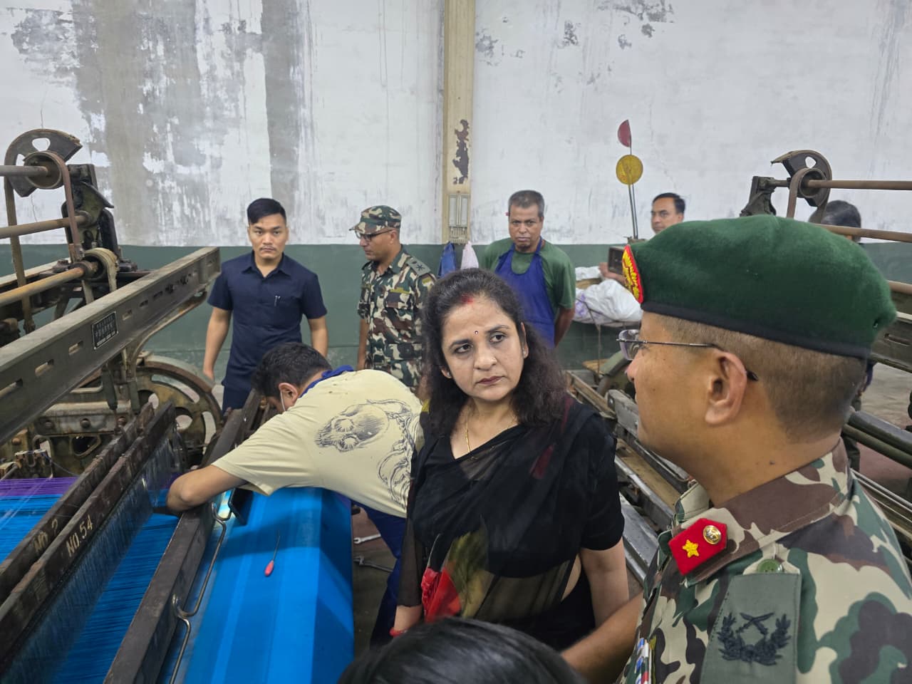 परीक्षण सञ्चालनमा रहेको हेटौँडा कपडा उद्योग अब नियमित उत्पादनमा जाने