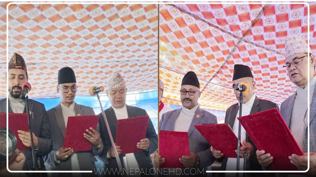 बागमतीमा मन्त्रीले लिए शपथ
