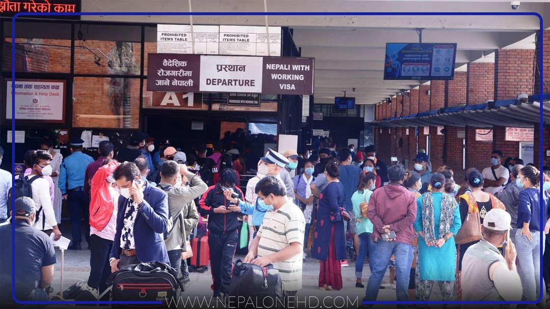 साउनमा ७० हजारभन्दा बढीले लिए श्रम स्वीकृति