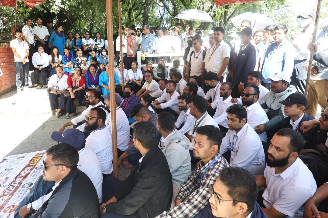 सीटीईभीटीका ज्यालादारी श्रमिक आन्दोलित, ७४ जनालाई काममा फर्काउन माग