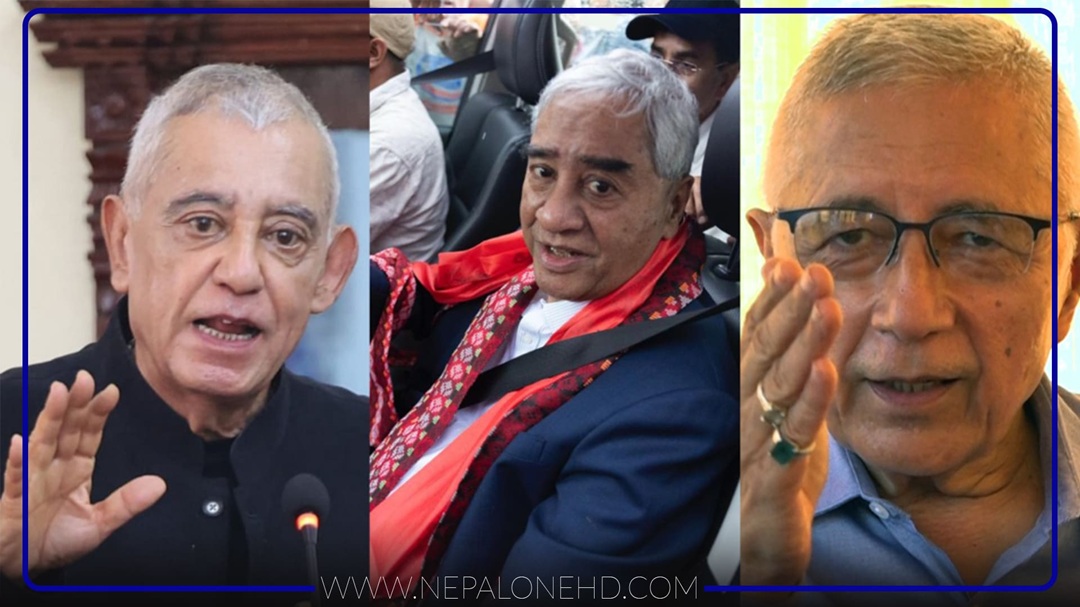 देउवा फर्किएलगत्तै भेट्न पुगेका शशांक र शेखर