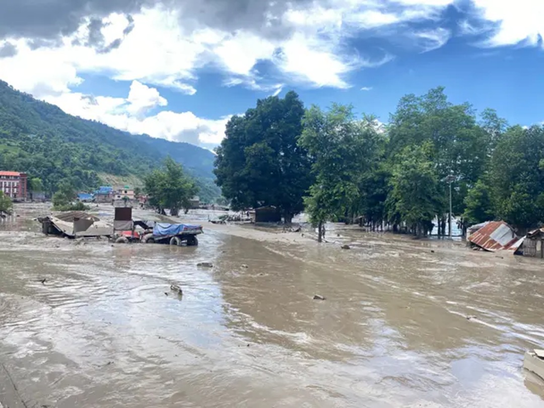 बाढीको कारण हिउँ–चट्टानको हिम पहिरो, तल्लो तटीय क्षेत्रमा सजगता अपनाउन आग्रह