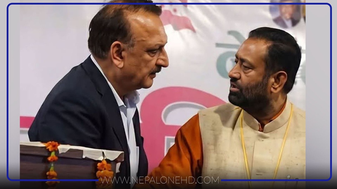 ‘हिन्दु’ले देउवापक्षीय कांग्रेसमा लफडा, निधि-महतबीच कागज खोसाखोस